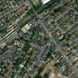 Satellite imagery of Christchurch Castle, GB