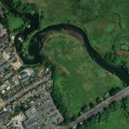 Satellite imagery of Christchurch Castle, GB