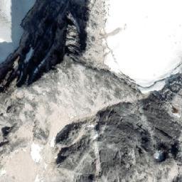 Satellite imagery of Howser Spire, CA