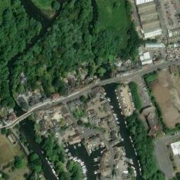 Satellite imagery of Christchurch Castle, GB