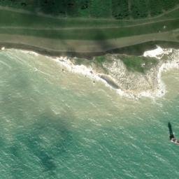 Satellite imagery of Beachy Head, GB