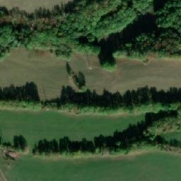 Satellite imagery of [Malšovice-Javory] church t., CZ