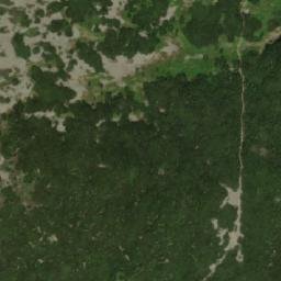 Satellite imagery of Sněžka, CZ