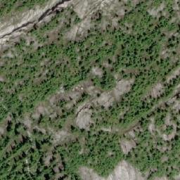 Satellite imagery of Mount Prideaux, CA