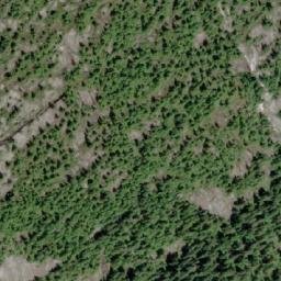 Satellite imagery of Mount Prideaux, CA