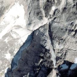 Satellite imagery of Howser Spire, CA