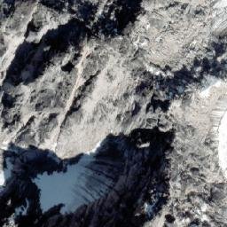 Satellite imagery of Howser Spire, CA