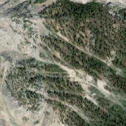 Satellite imagery of King Creek Ridge, CA