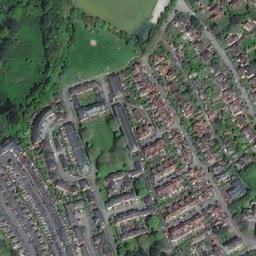 Satellite imagery of Danes Castle, GB