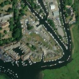 Satellite imagery of Christchurch Castle, GB