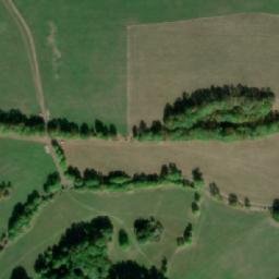 Satellite imagery of [Malšovice-Javory] church t., CZ