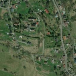 Satellite imagery of [Volfartice] church t., CZ