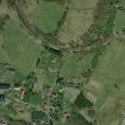 Satellite imagery of [Volfartice] church t., CZ