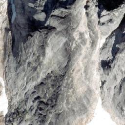 Satellite imagery of Howser Spire, CA