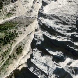 Satellite imagery of Mount Blane, CA