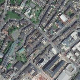 Satellite imagery of Rougemont Castle, GB