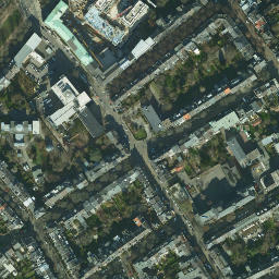Satellite imagery of Poppelsdorf Schloss, DE