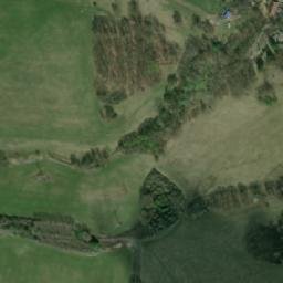 Satellite imagery of [Volfartice] church t., CZ