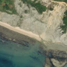 Satellite imagery of Golden Cap, FR