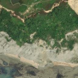 Satellite imagery of Golden Cap, FR