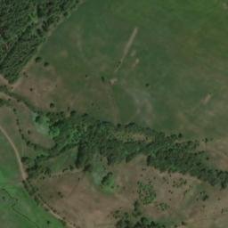 Satellite imagery of [Moldava] church t., CZ