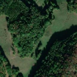 Satellite imagery of Prefa [Dobkovice] factory chimney, CZ