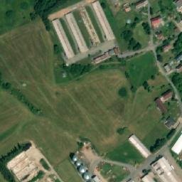 Satellite imagery of [Brniště] church t., CZ