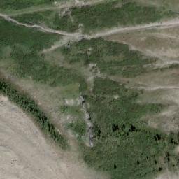 Satellite imagery of Mount King Albert, CA