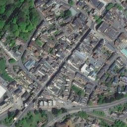 Satellite imagery of Rougemont Castle, GB