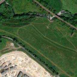 Satellite imagery of Poundbury Camp, GB