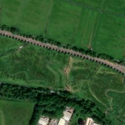 Satellite imagery of Poundbury Camp, GB