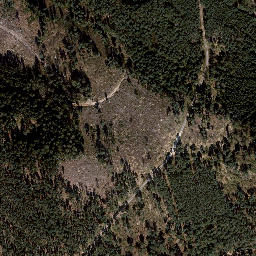 Satellite imagery of Trig point near Pößneck, Thuringia (DE), DE