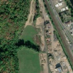 Satellite imagery of Prefa [Dobkovice] factory chimney, CZ