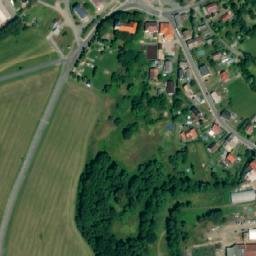 Satellite imagery of [Brniště] church t., CZ
