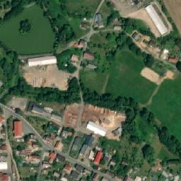 Satellite imagery of [Brniště] church t., CZ