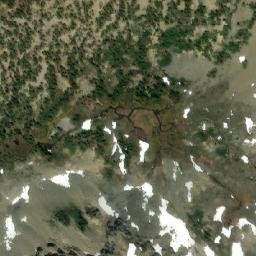 Satellite imagery of Sunshine Mountain, CA