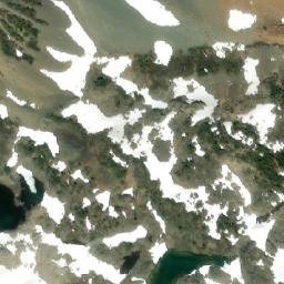 Satellite imagery of Sunshine Mountain, CA