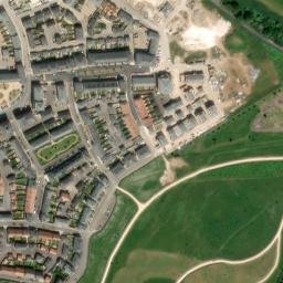 Satellite imagery of Poundbury Camp, GB