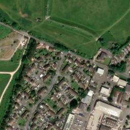 Satellite imagery of Poundbury Camp, GB