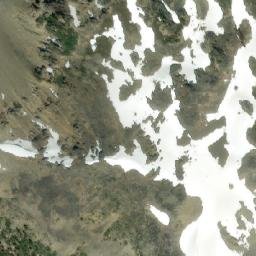 Satellite imagery of Sunshine Mountain, CA