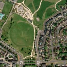 Satellite imagery of Poundbury Camp, GB