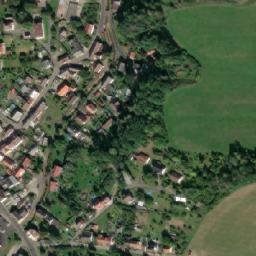 Satellite imagery of [Žandov u České Lípy] church t., CZ