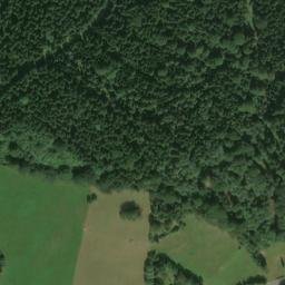 Satellite imagery of [Český Jiřetín] church sanctus t., CZ