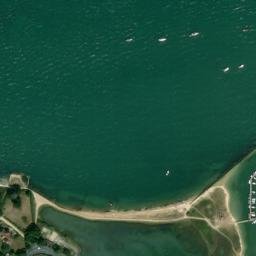 Satellite imagery of Yarmouth Castle, GB