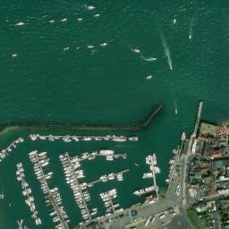 Satellite imagery of Yarmouth Castle, GB