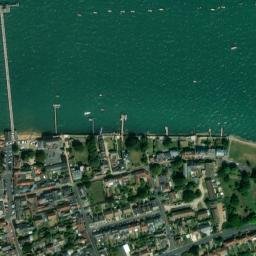Satellite imagery of Yarmouth Castle, GB