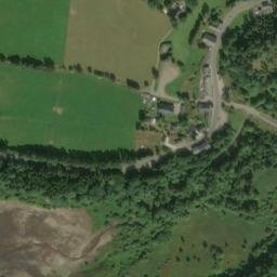 Satellite imagery of [Český Jiřetín] church sanctus t., CZ