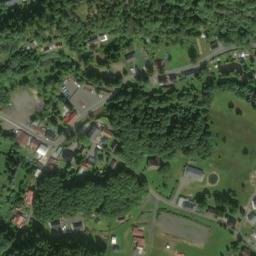 Satellite imagery of [Český Jiřetín] church sanctus t., CZ