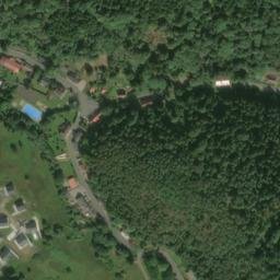 Satellite imagery of [Český Jiřetín] church sanctus t., CZ