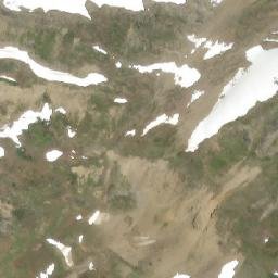 Satellite imagery of Mount McGillivray, CA